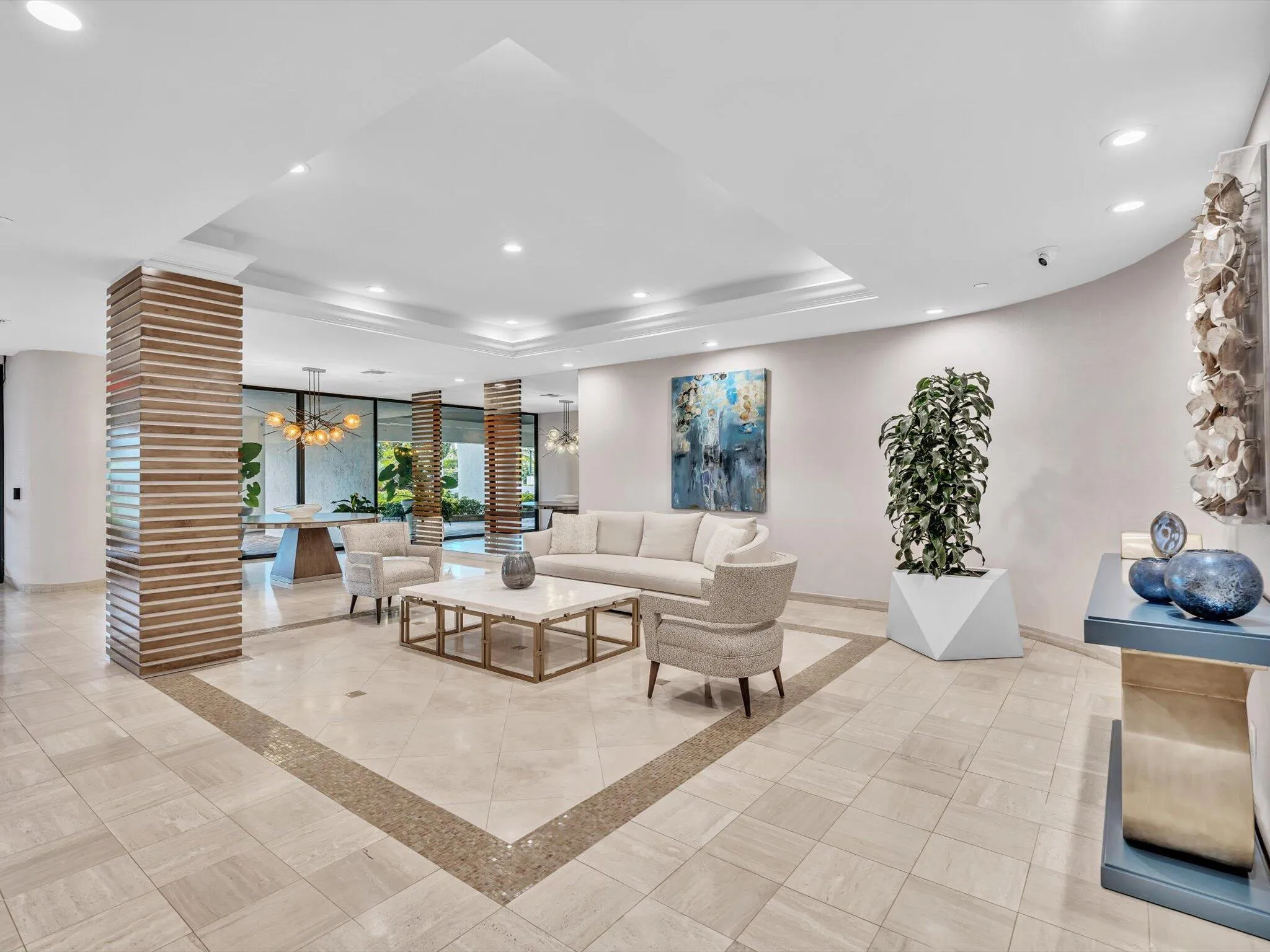 REDESIGNED LOBBY