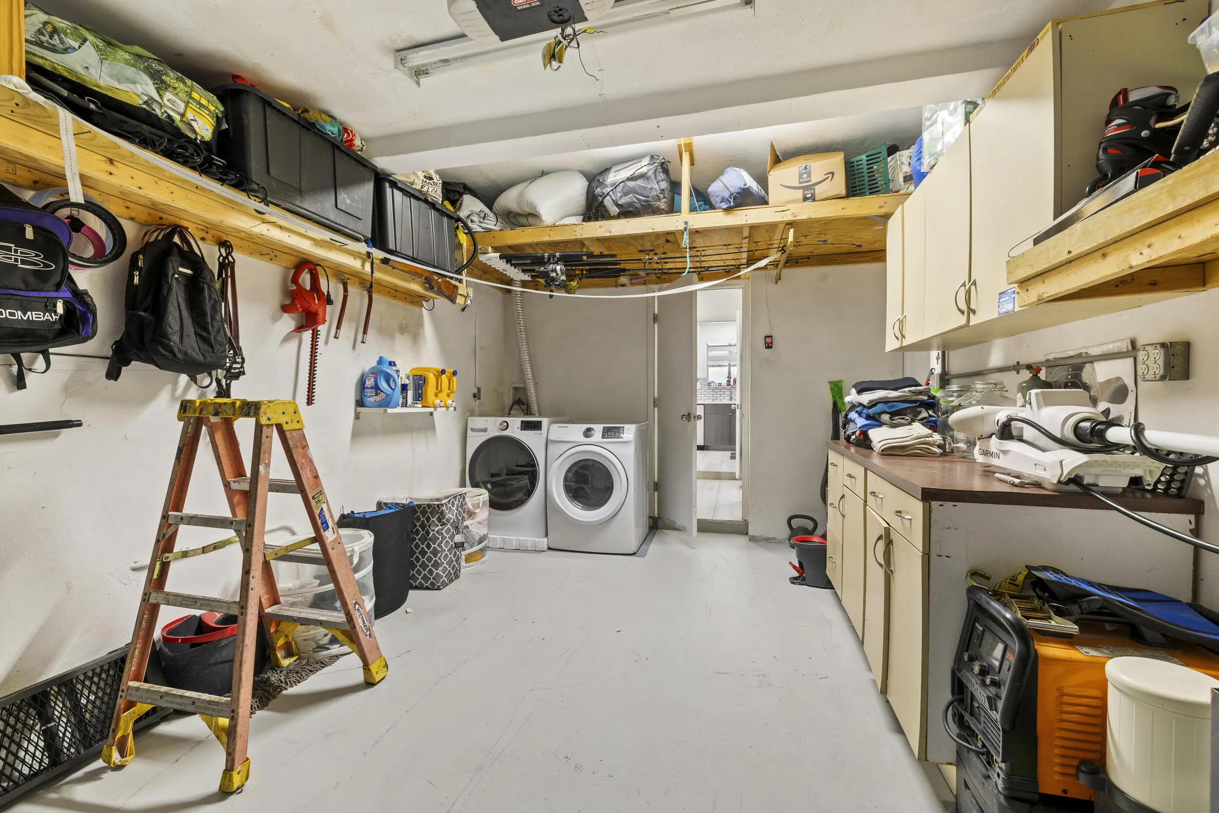 tons of room for storage or to park a car