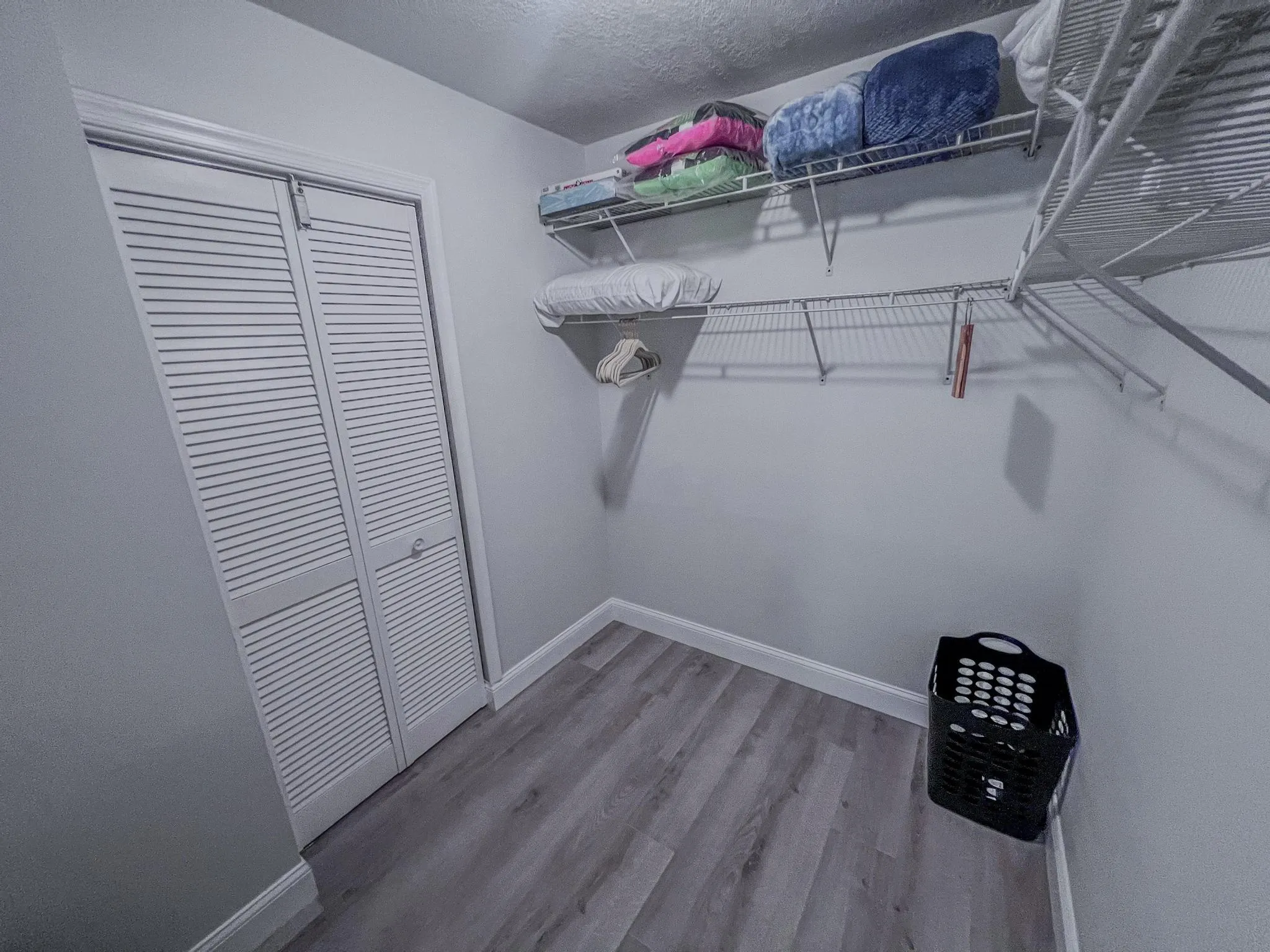 Primary walk in closet