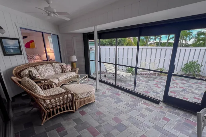 Screened porch