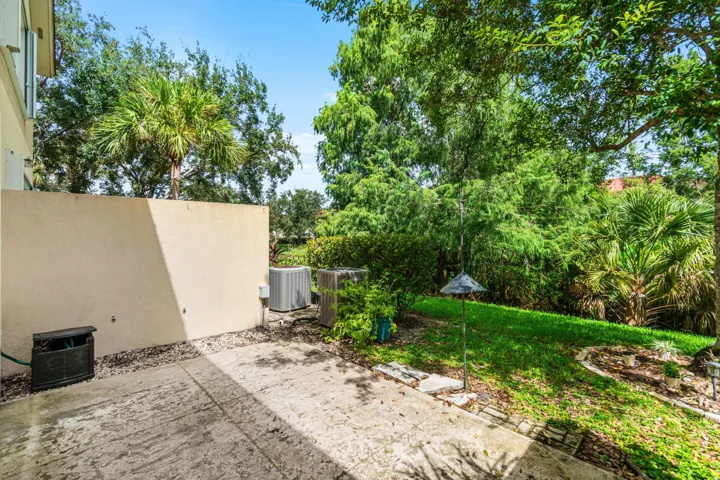 Back patio