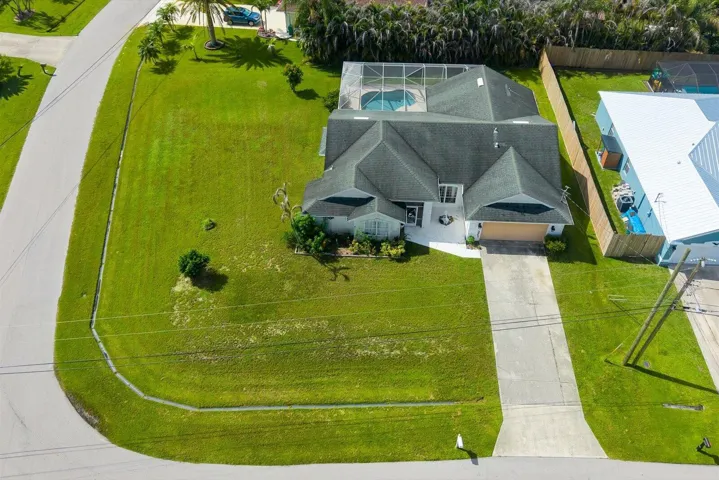 Aerial Corner Lot