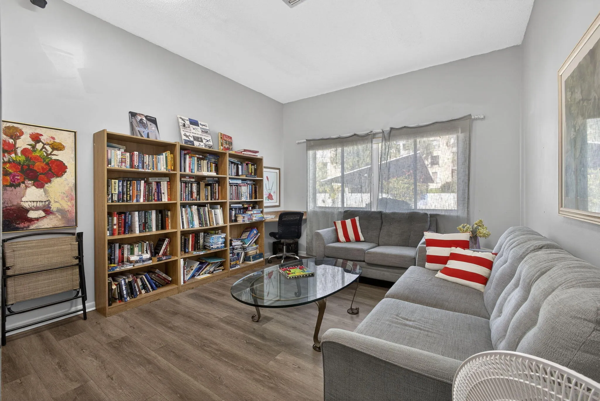 Library sitting room