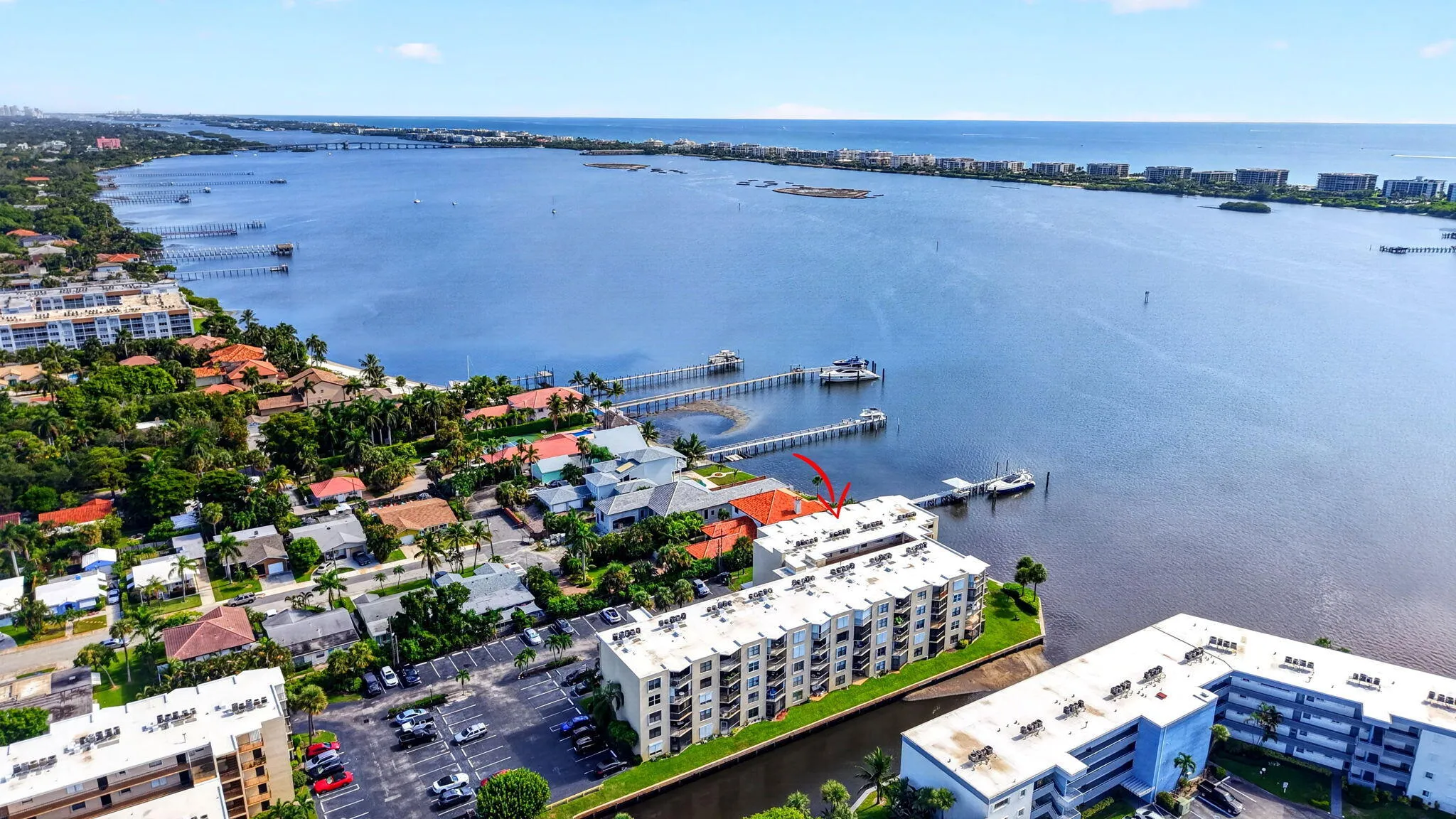 Aerial North views