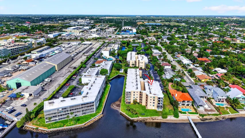 Aerial west views