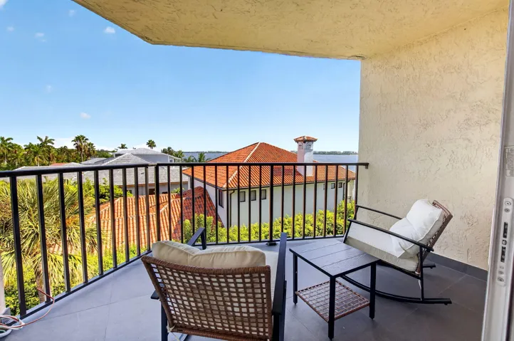Large balcony