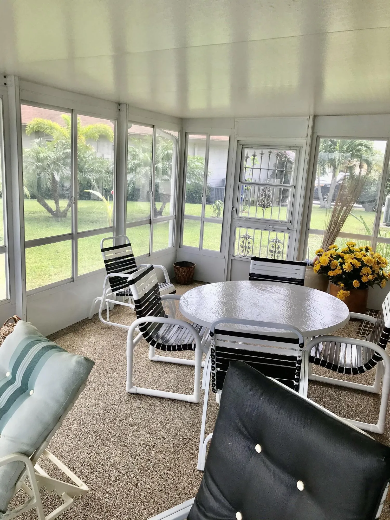 enclosed patio