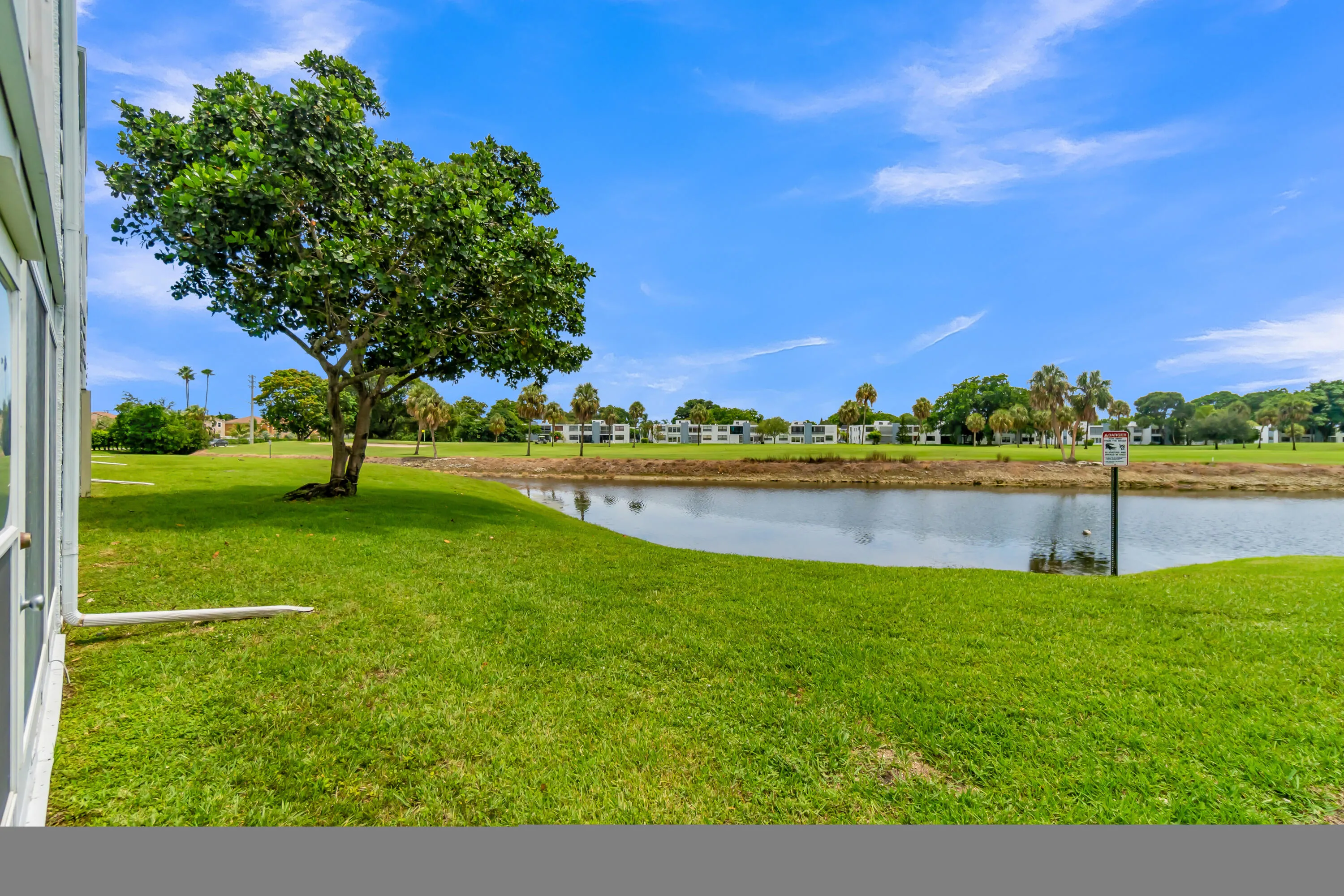 REAR VIEW OF UNIT, WATER VIEWS