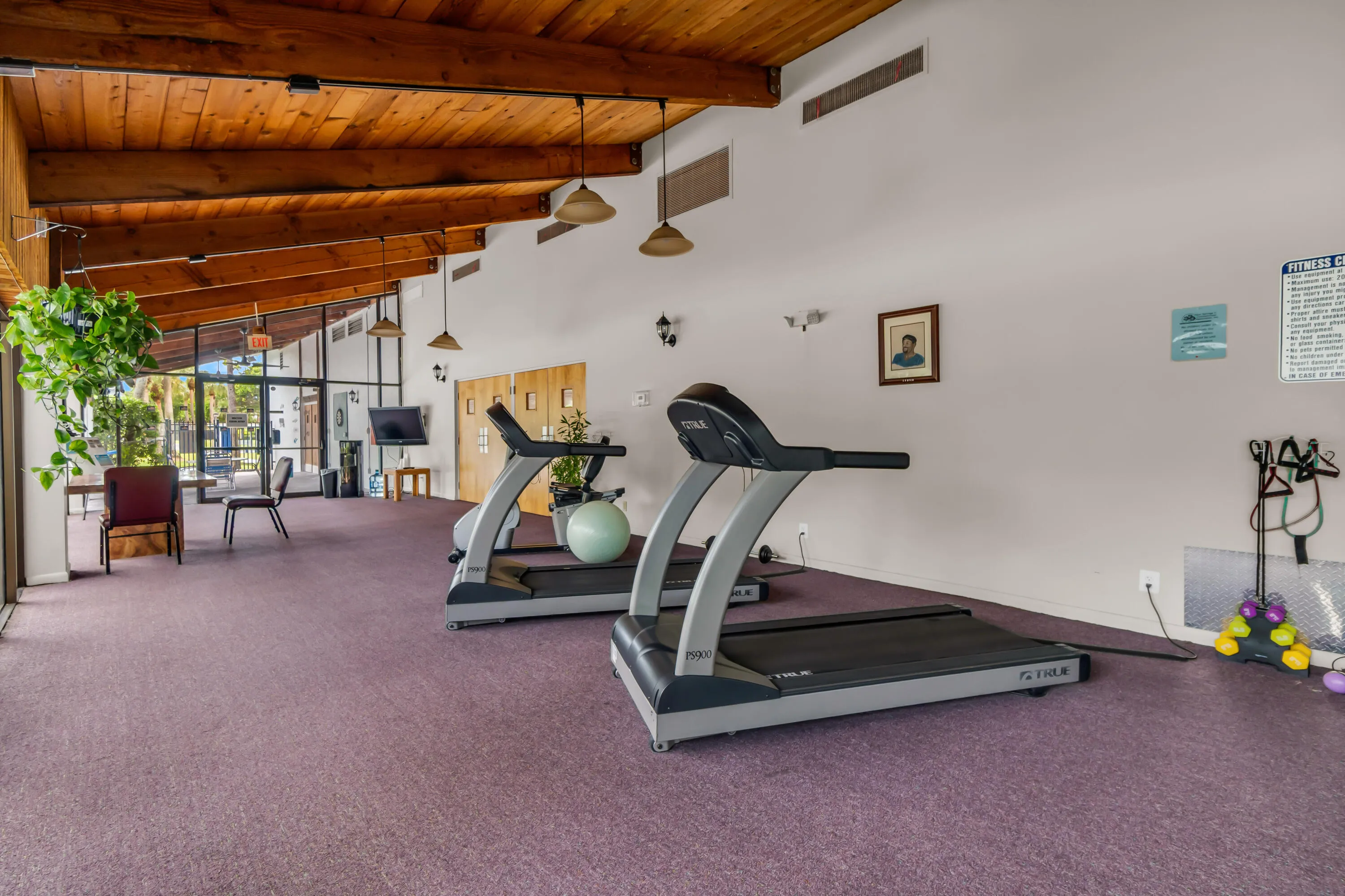 EXERCISING ROOM