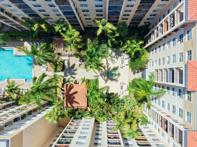 Courtyard Above