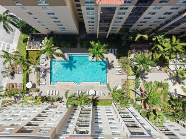 Courtyard Pool Above