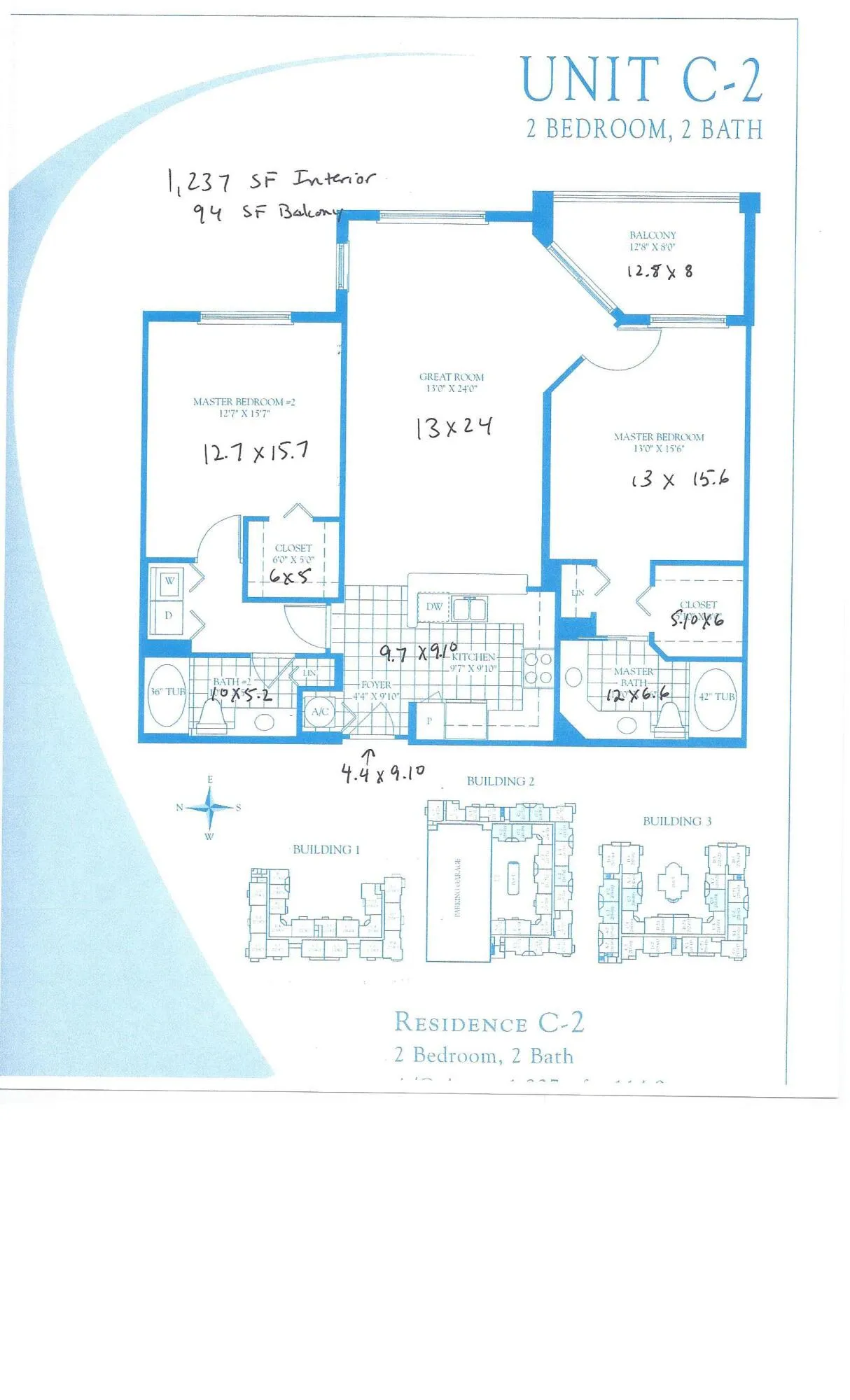 C-2 Floor plan