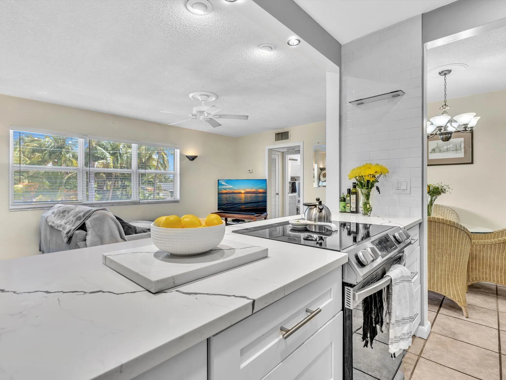 Open to Living Space and Dining