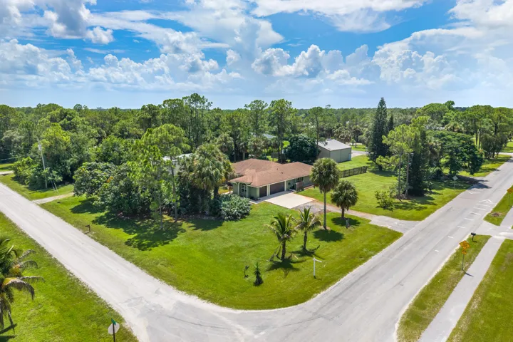 located off a paved road