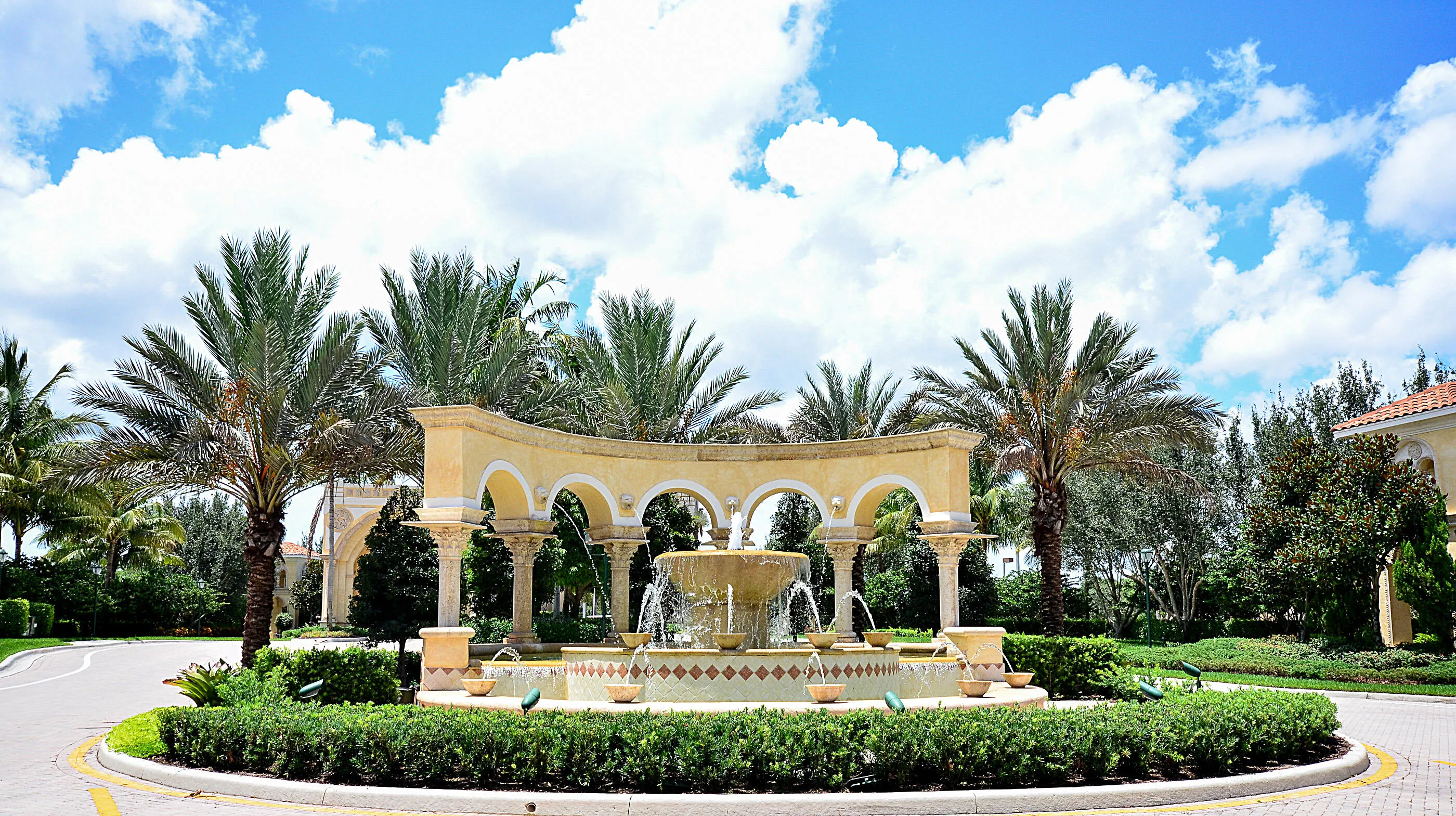 Front Fountain