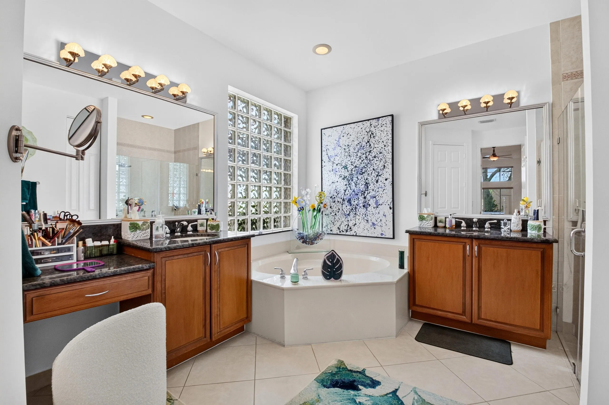 Thoughtfully designed details throughout create a comfortable spa like retreat.