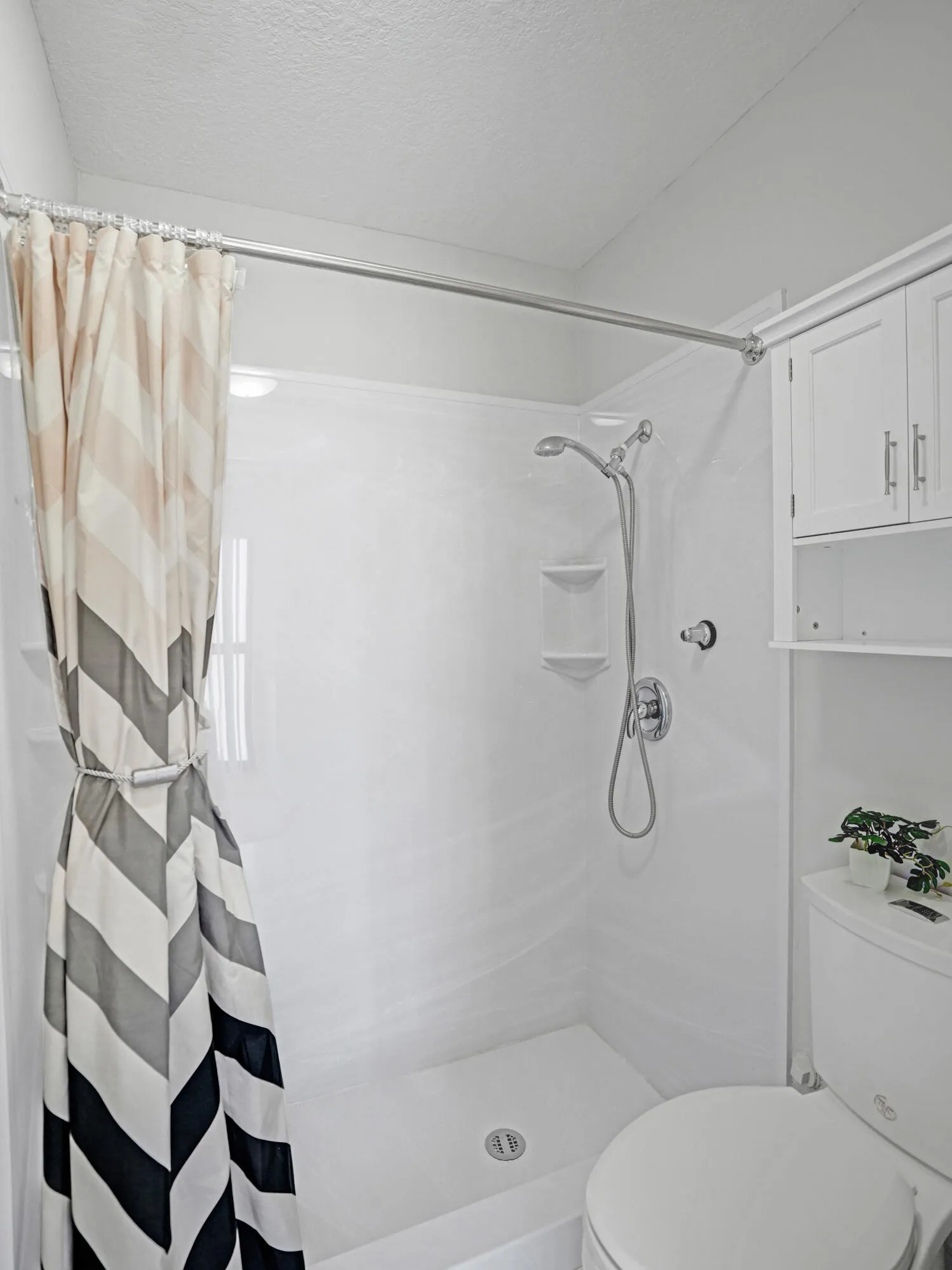 Showe and water closet room