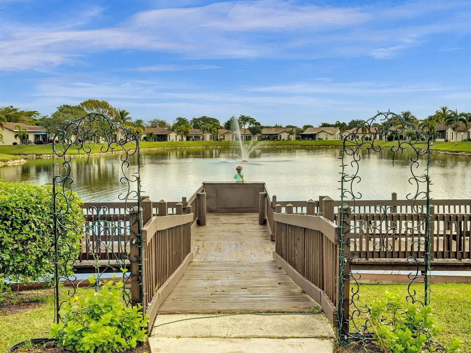 Nice dock to just sit out and take it all in!