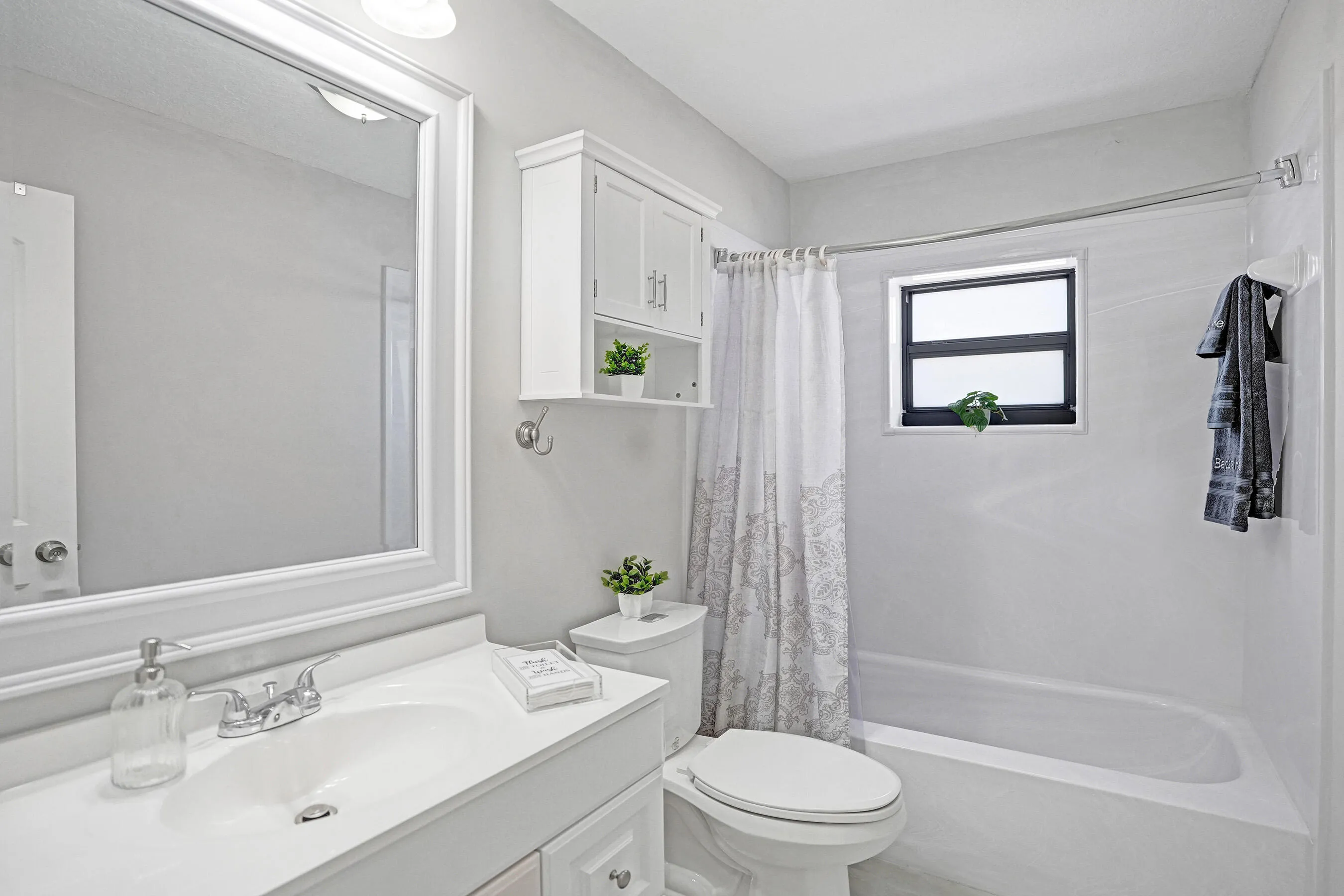 Updated second bathroom