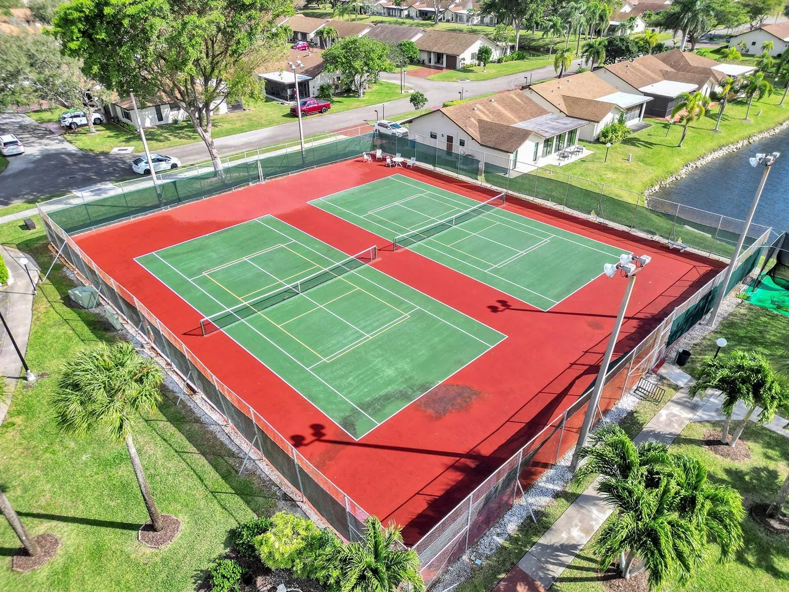 Tennis and pickleball courts