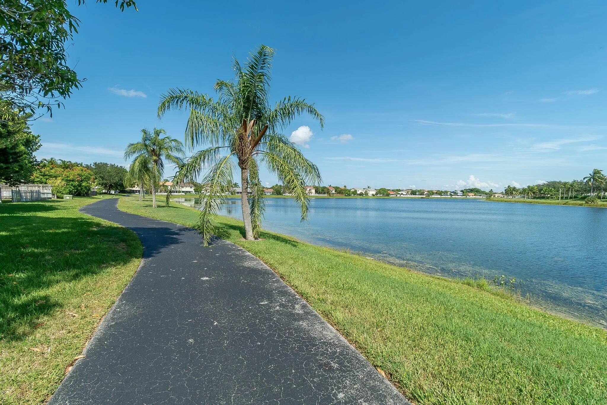 Community Walkway around lake