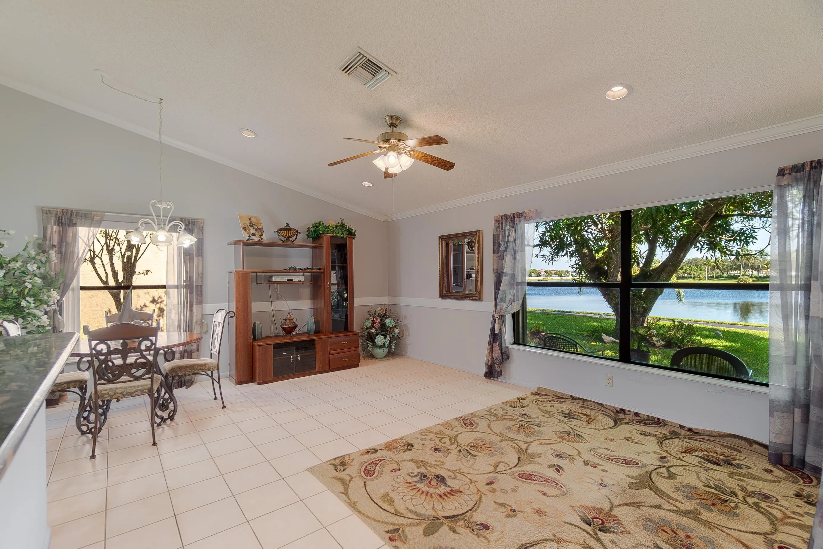 Family Room with Lake Views