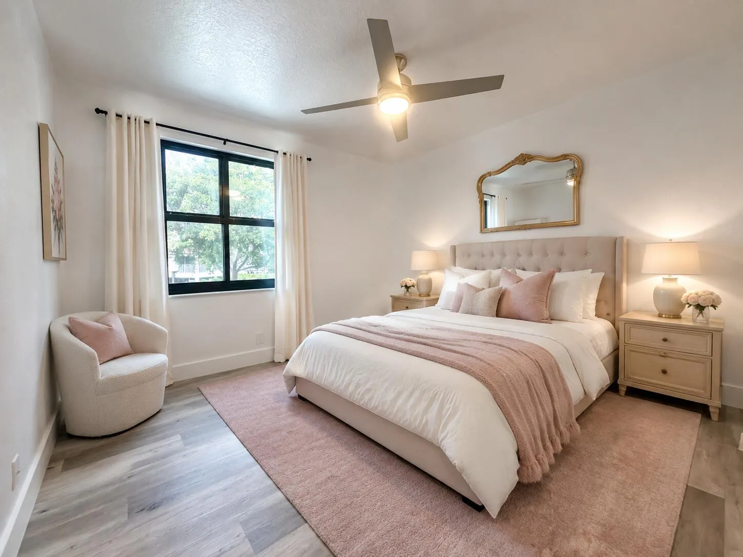 DArko girls room staged