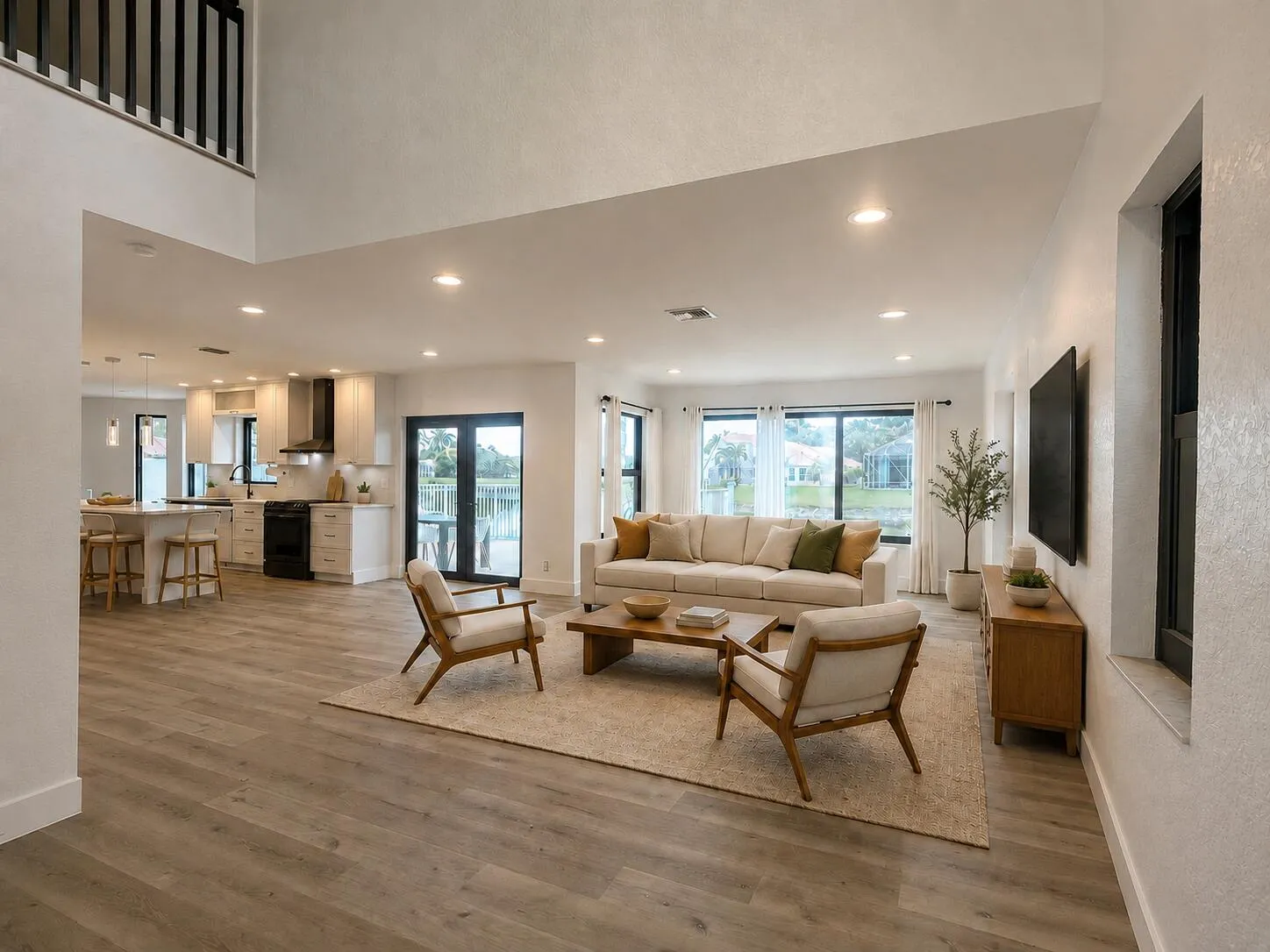 Darko Living room staged