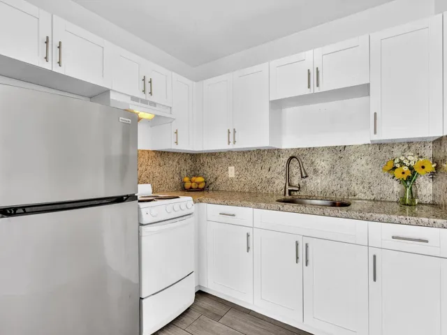 Granite Counters and Backsplash