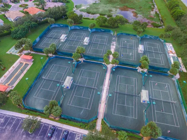 Bellaggio Tennis Aerial