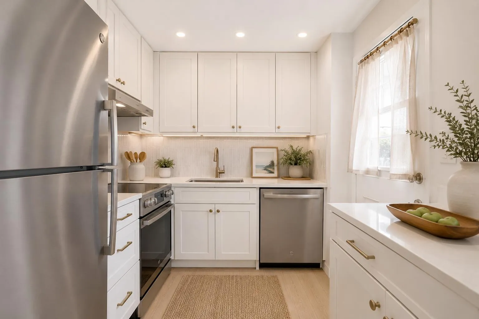 rendering of remodeled kitchen