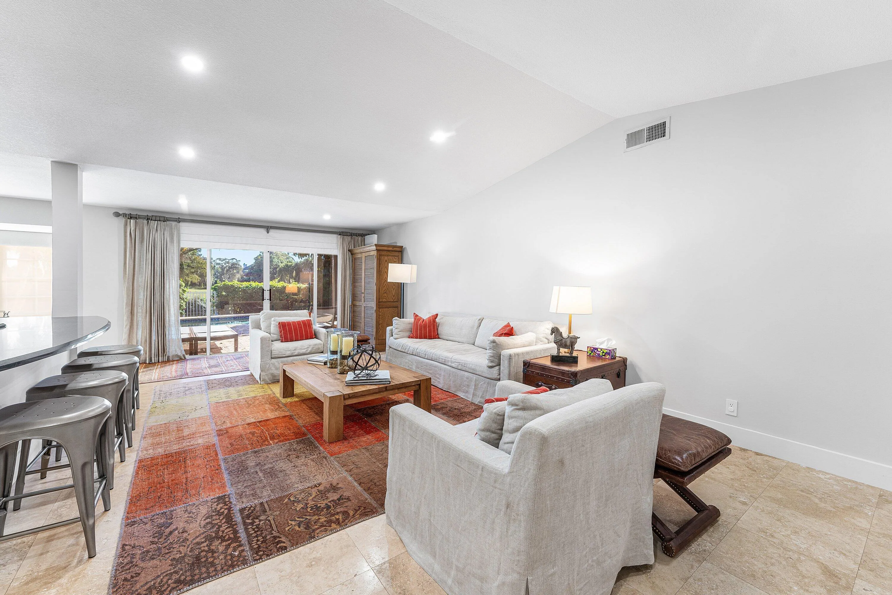 Living room view