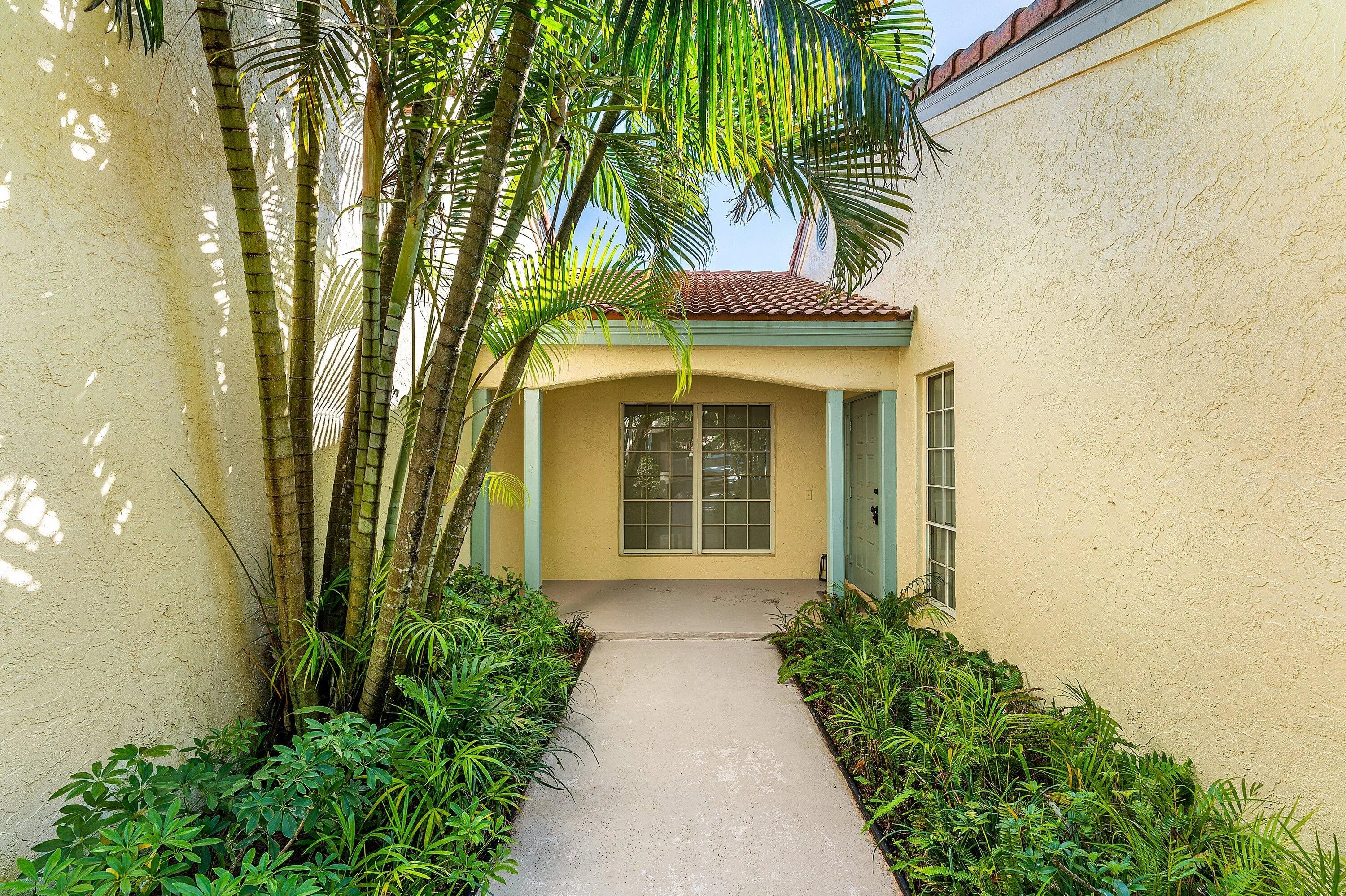 Entrance walkway