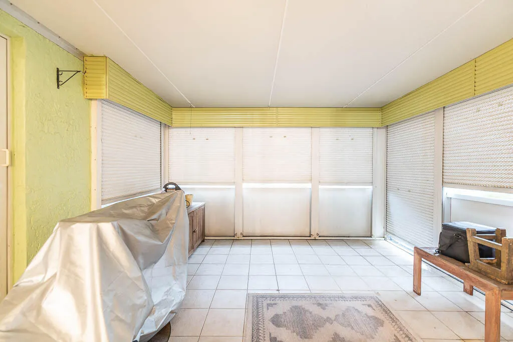 Enclosed Back Room with Storage Closet