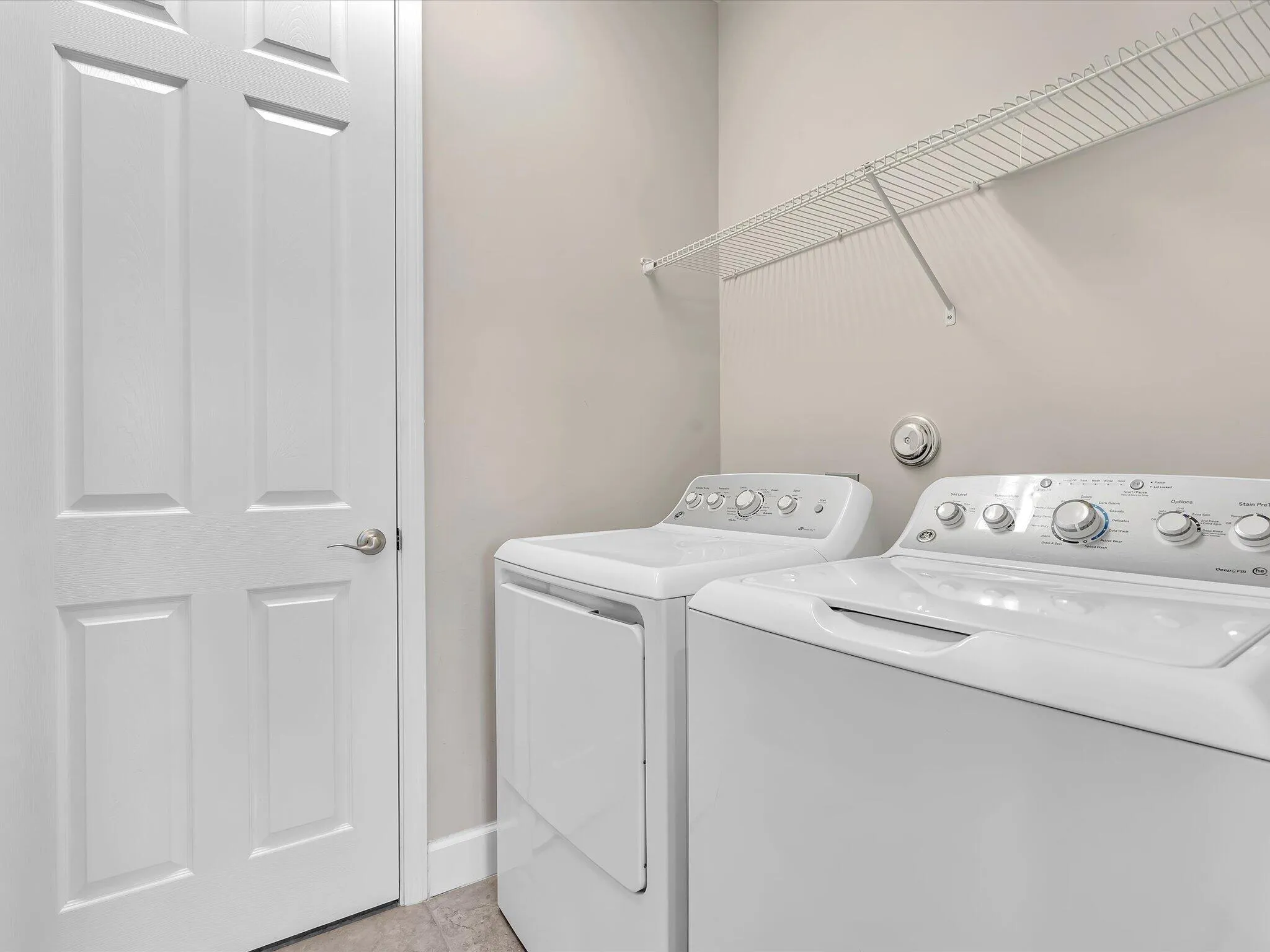 Laundry upstairs