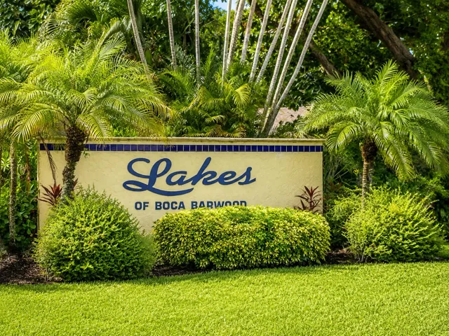 LAKES OF BOC SIGN