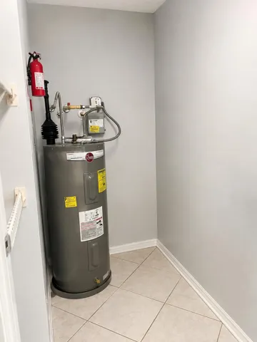 laundry room water heater
