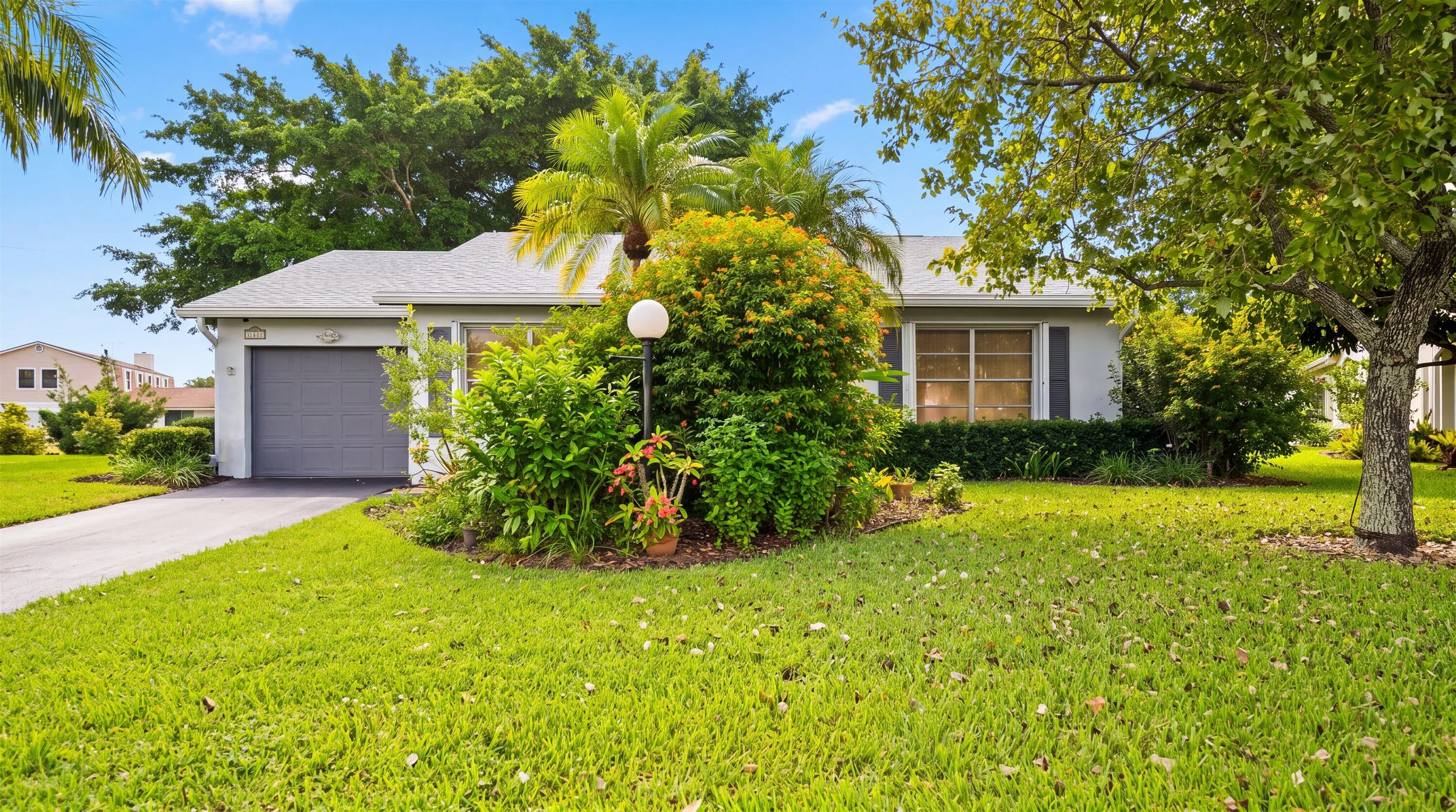 front of home