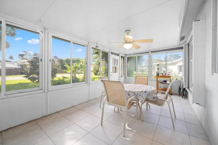 enclosed porch