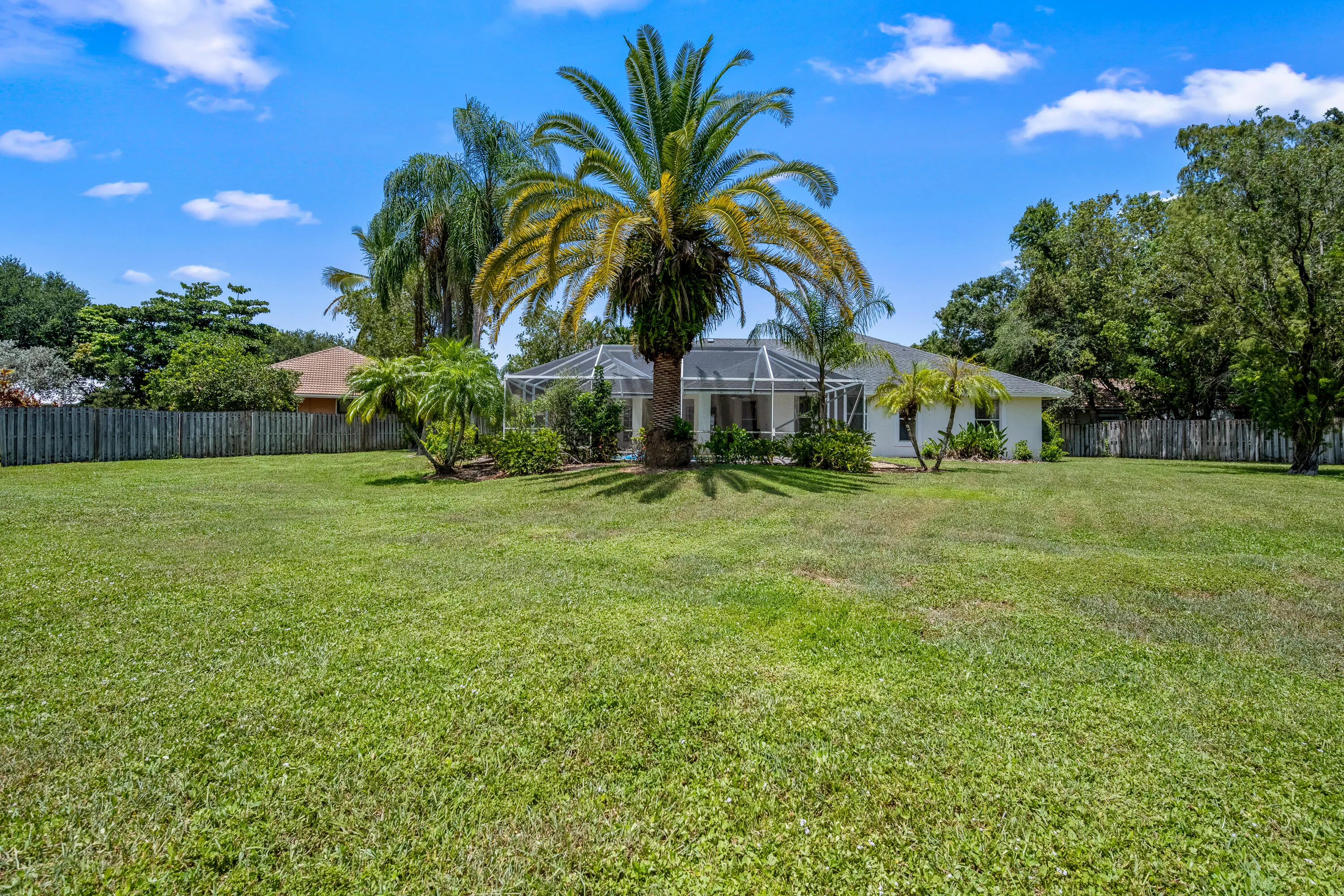Large Fenced in back yard - perfect for dogs!