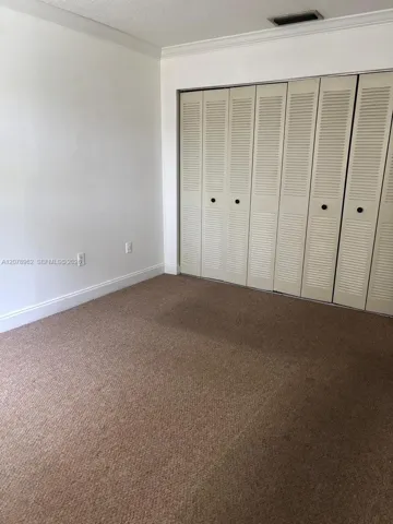 Master bedroom double closet