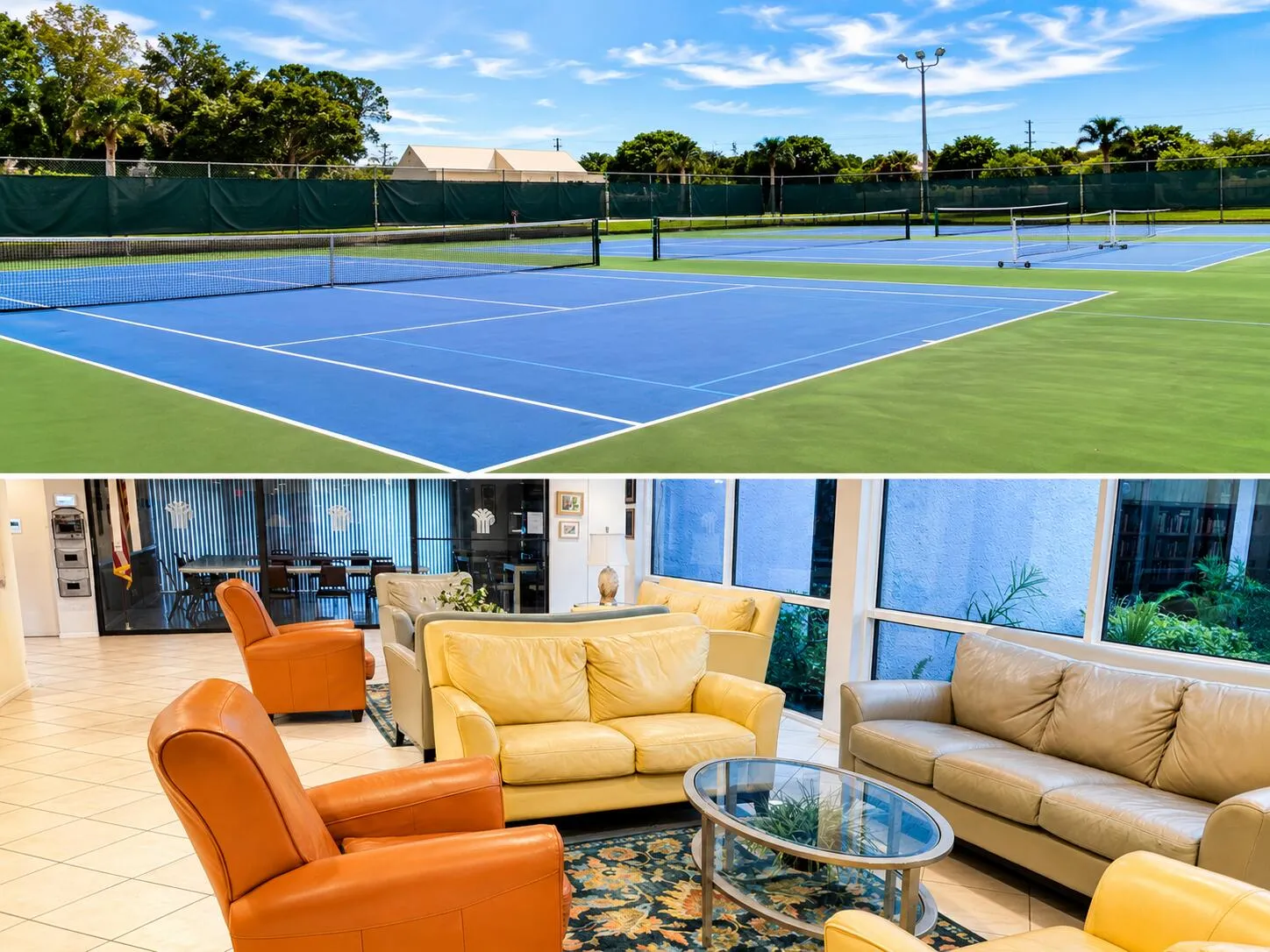 Lobby/Tennis Court