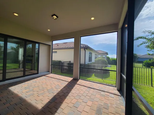 Extended patio