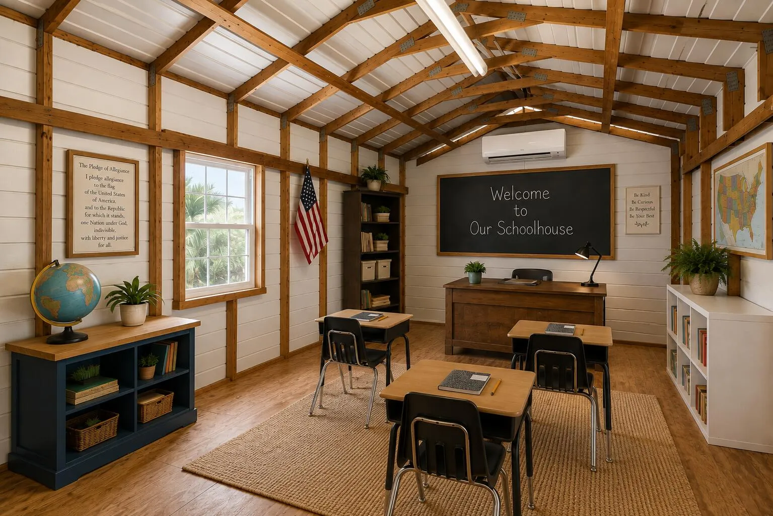 SHED STAGED