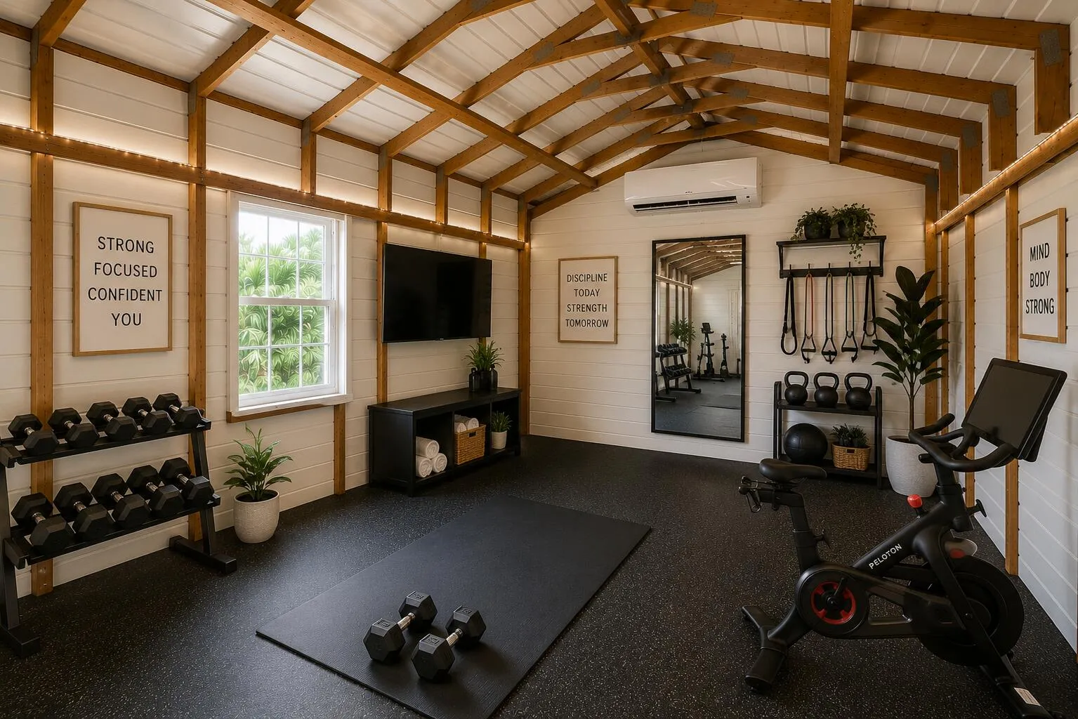 SHED STAGED