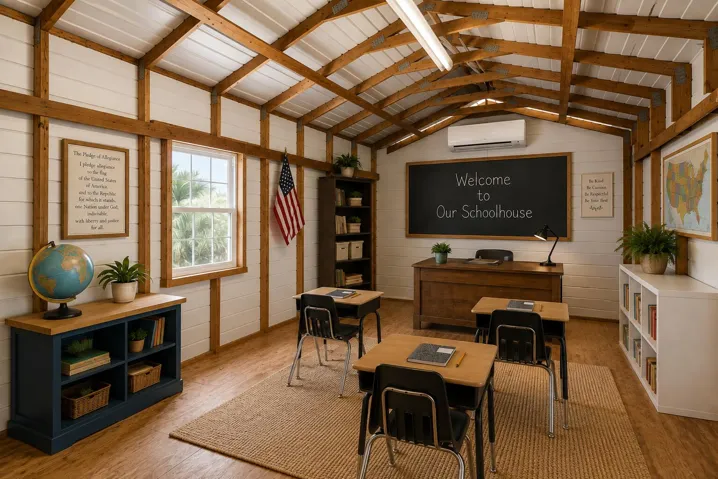 SHED STAGED
