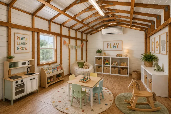 SHED STAGED