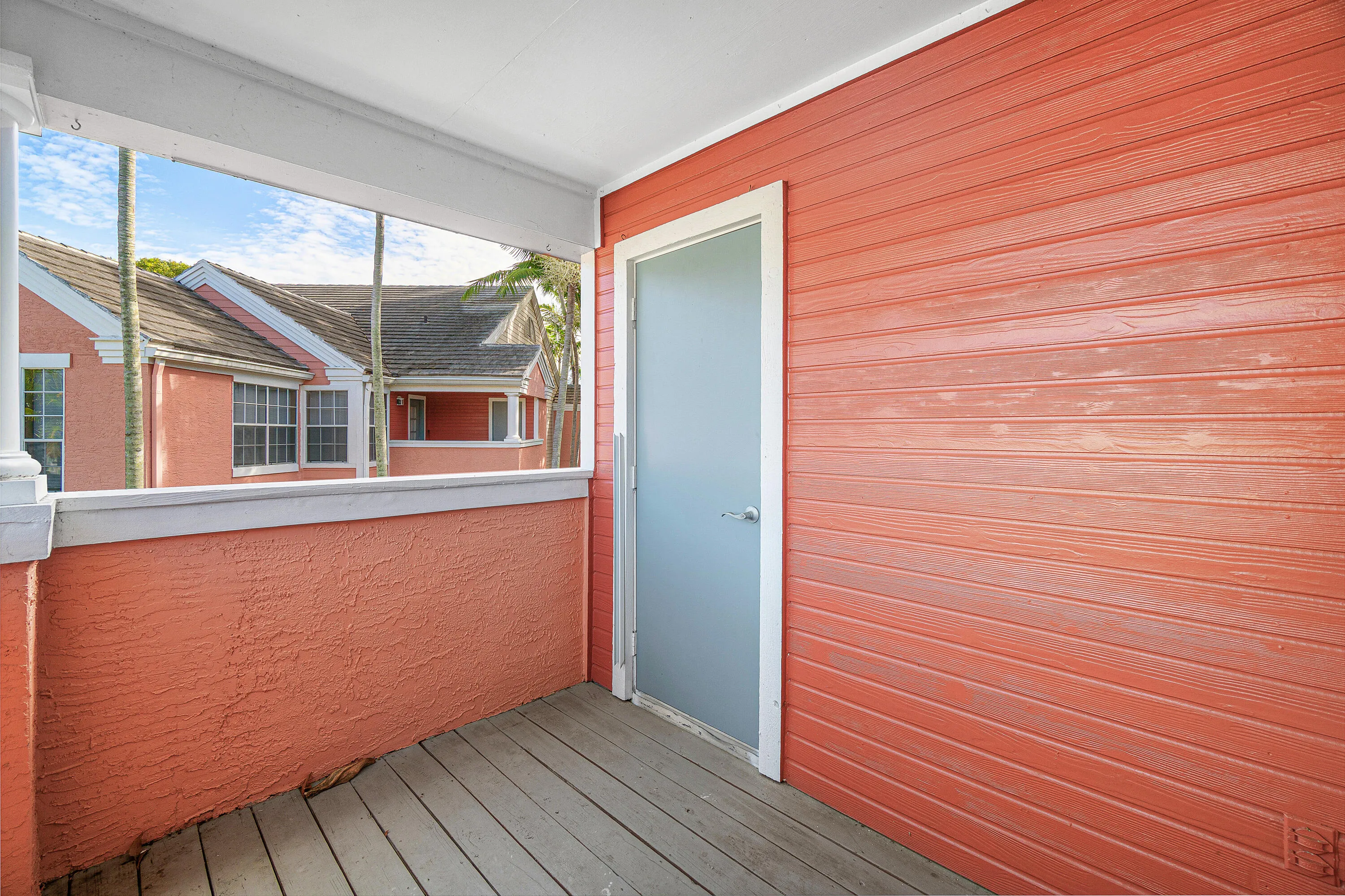 That door is a Great Carpeted STORAGE CLOSET