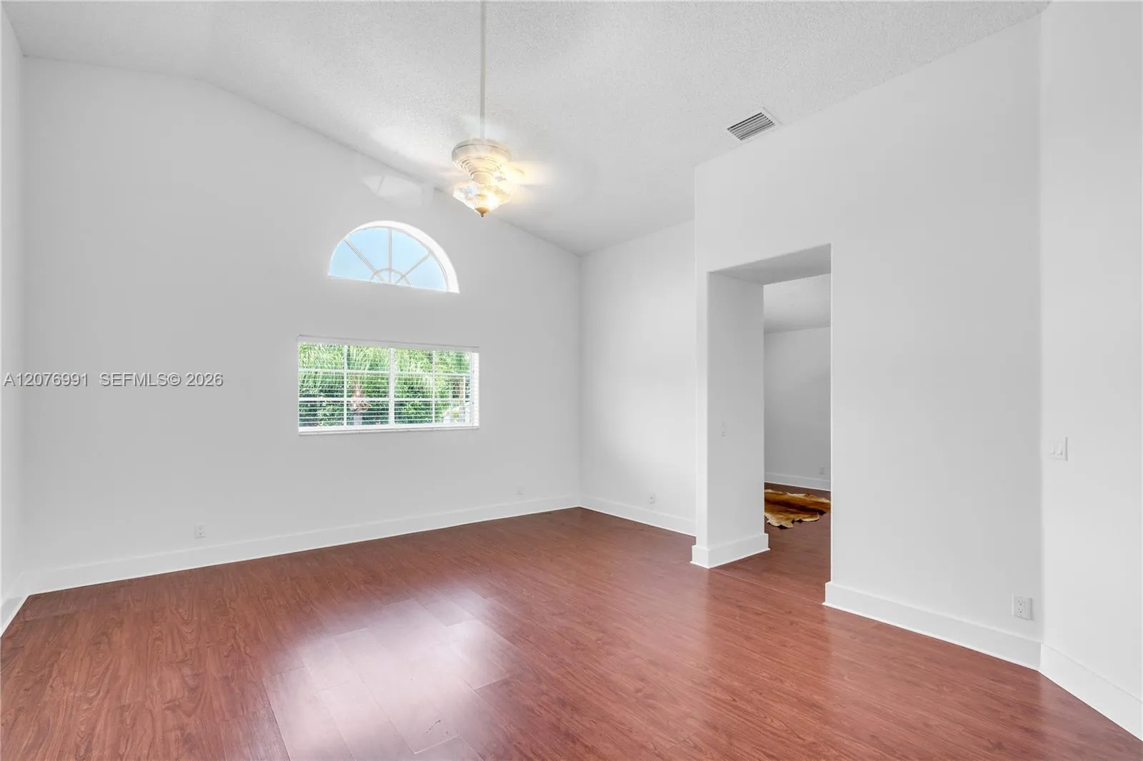 Separate Den with the primary suite