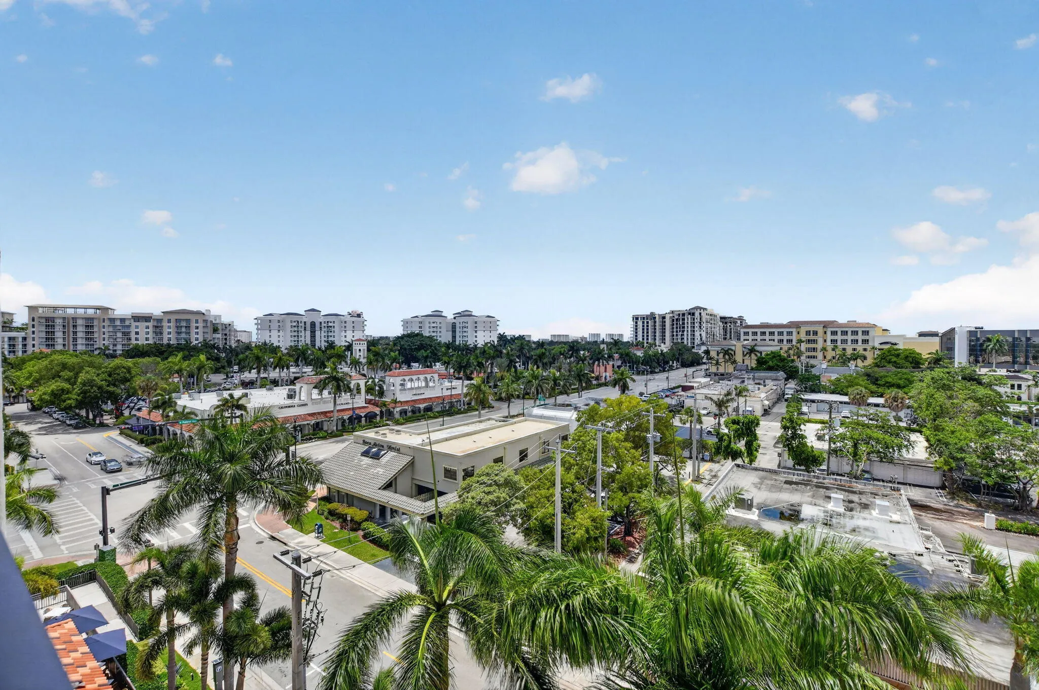 VIEW FROM BALCONY